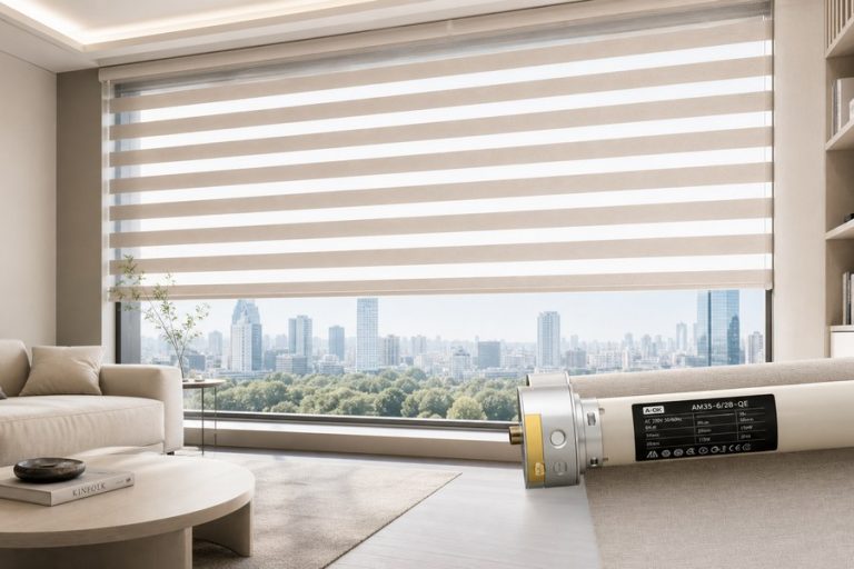 Motorized Zebra Blinds