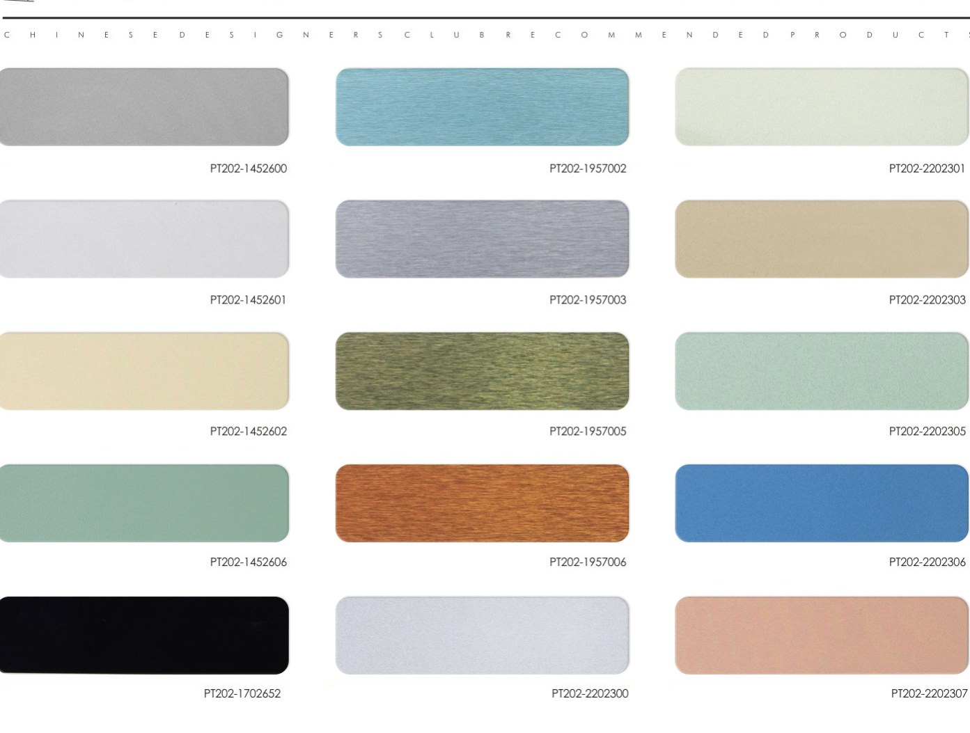 Saiwenna aluminum venetian blinds color card preview