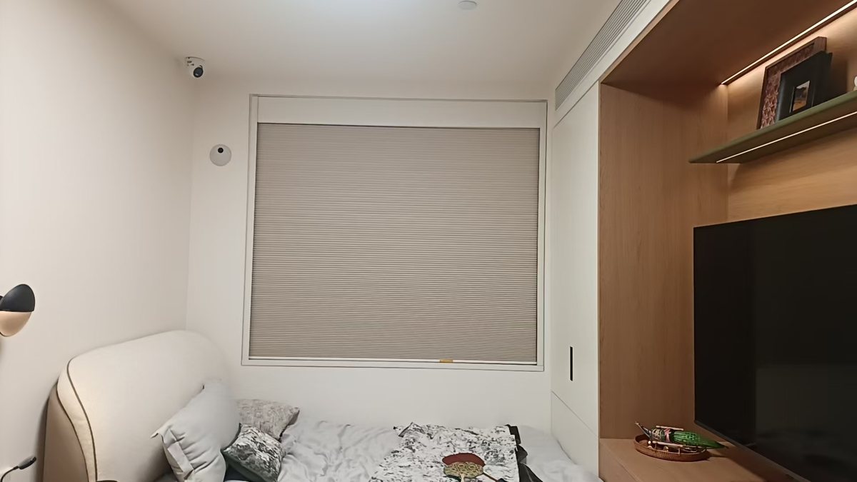 Honeycomb cellular shades residential project