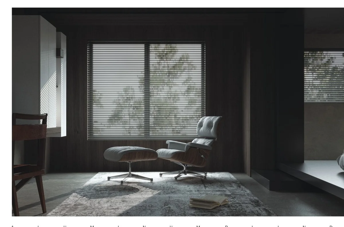 Products | Saiwenna Motorized Blinds Aluminum venetian blinds modern interior