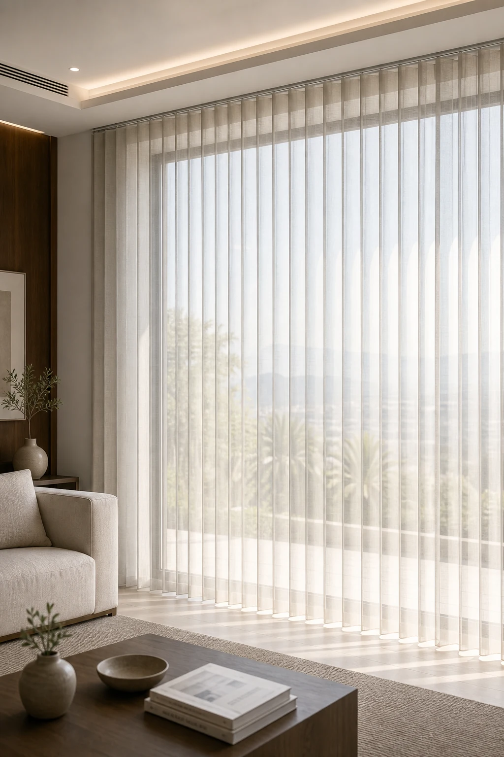 Products | Saiwenna Motorized Blinds Dream curtains and vertical sheer curtains for modern interior projects