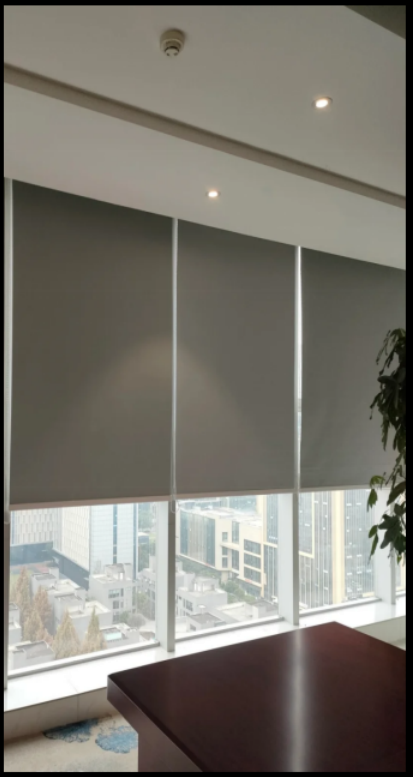 Inner Mongolia Power Dispatch Command Center Motorized Roller Blind Reference — completed project reference