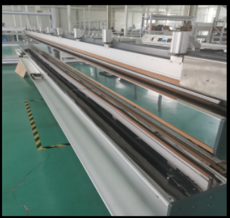 Production, Quality Control & Packing Reference Architectural shading fabric processing equipment reference